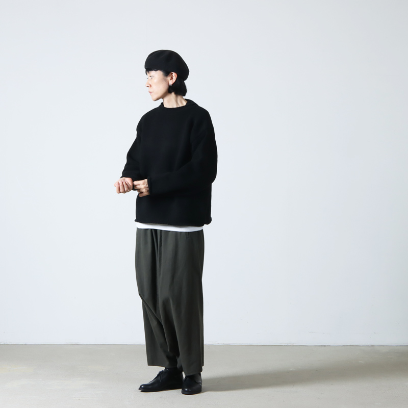 Atelier d'antan(ȥꥨ 󥿥) Rubin Wool Knit Crew