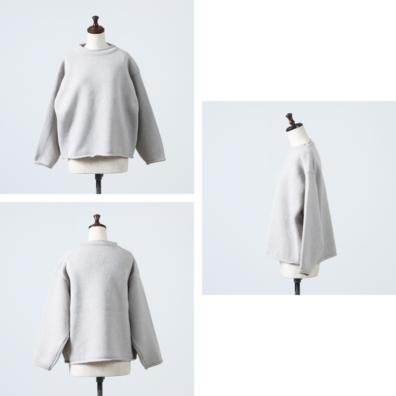 Atelier d'antan(ȥꥨ 󥿥) Rubin Wool Knit Crew