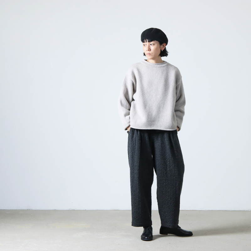 Atelier d'antan(ȥꥨ 󥿥) Rubin Wool Knit Crew