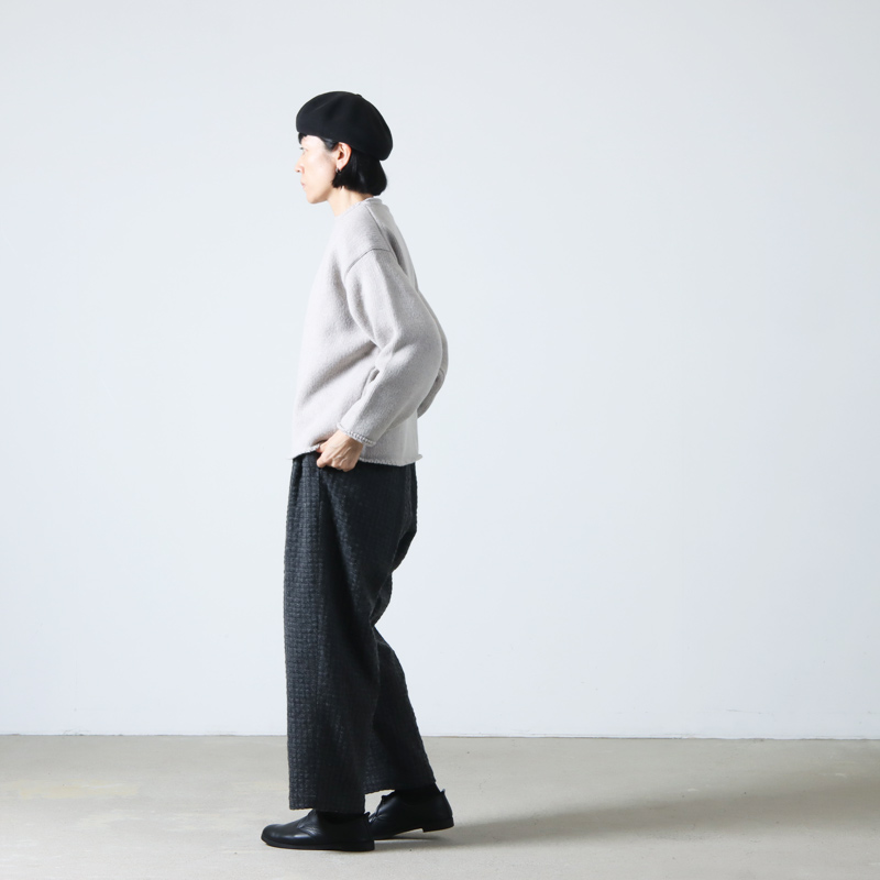 Atelier d'antan(ȥꥨ 󥿥) Rubin Wool Knit Crew