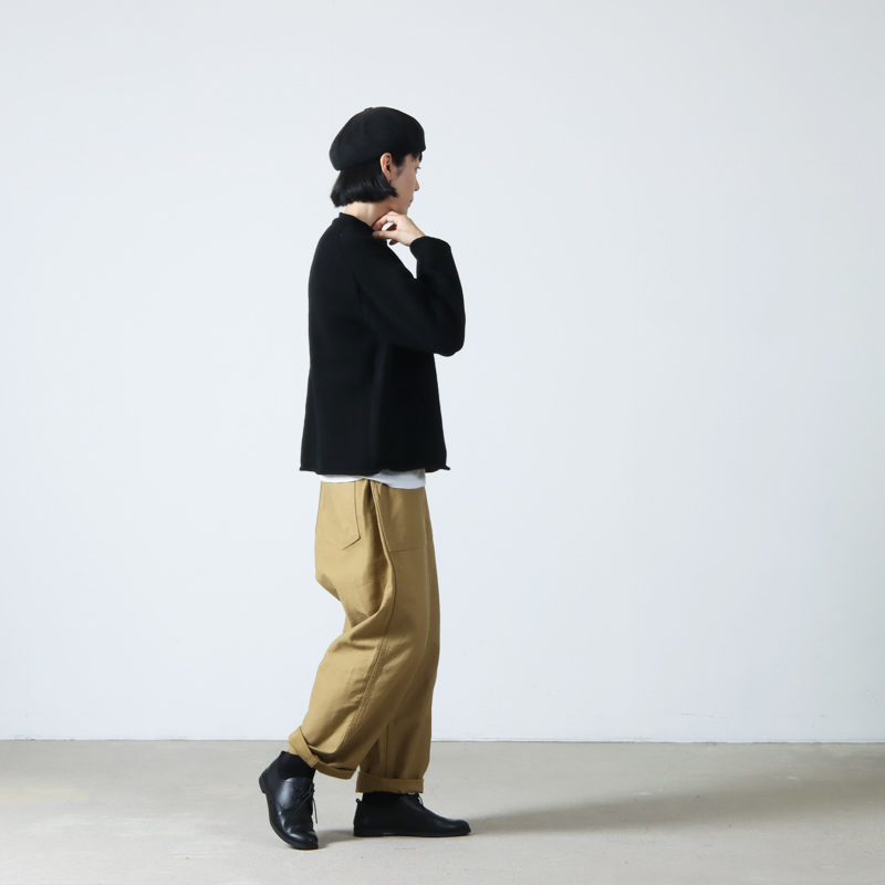 Atelier d'antan(ȥꥨ 󥿥) Rubin Wool Knit Crew