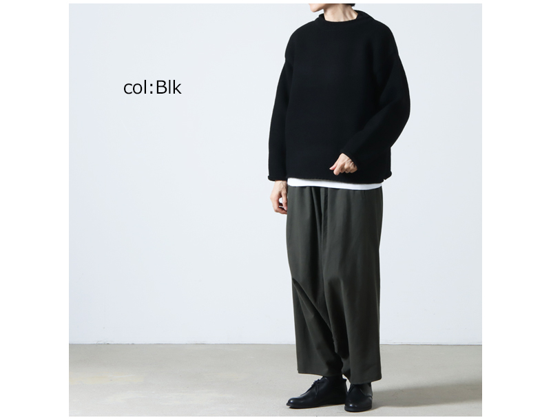 Atelier d'antan(ȥꥨ 󥿥) Rubin Wool Knit Crew