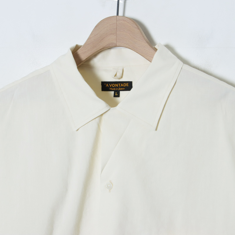 A VONTADE( ܥ󥿡) Open Collar Shirts SS