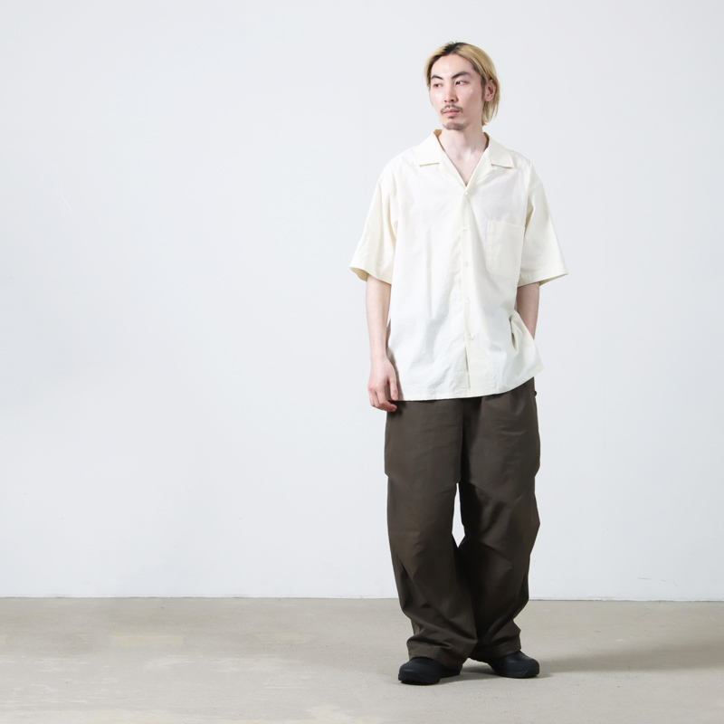 A VONTADE( ܥ󥿡) Open Collar Shirts SS