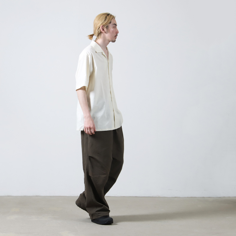 A VONTADE( ܥ󥿡) Open Collar Shirts SS