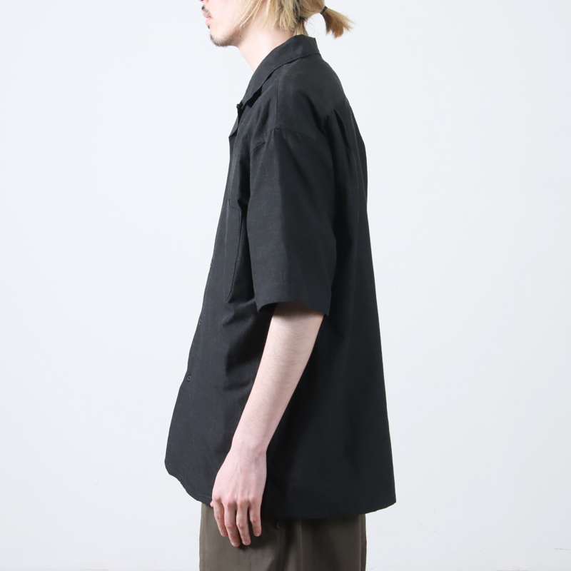 A VONTADE( ܥ󥿡) Open Collar Shirts SS