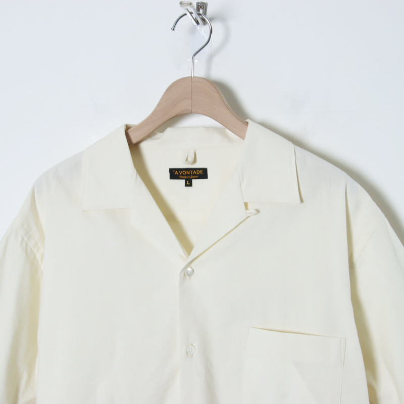 A VONTADE( ܥ󥿡) Open Collar Shirts SS
