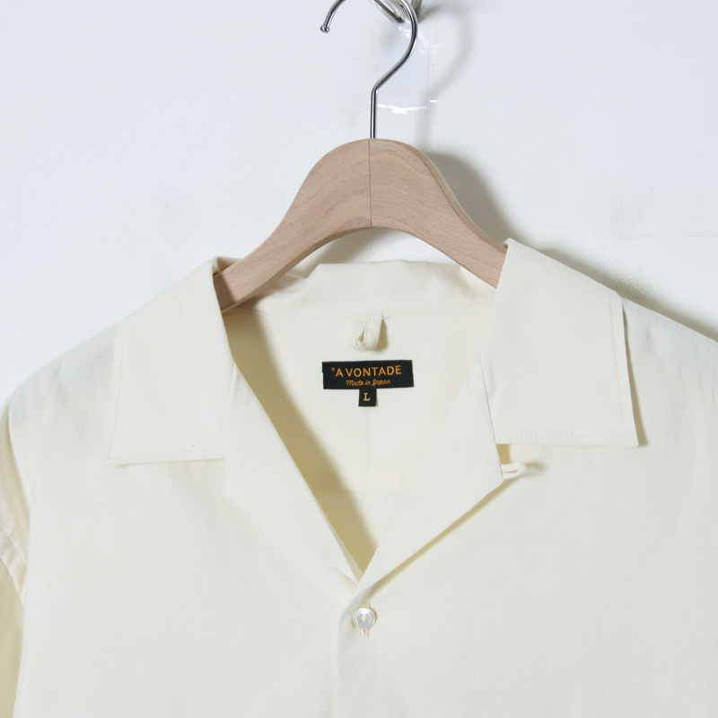 A VONTADE( ܥ󥿡) Open Collar Shirts SS