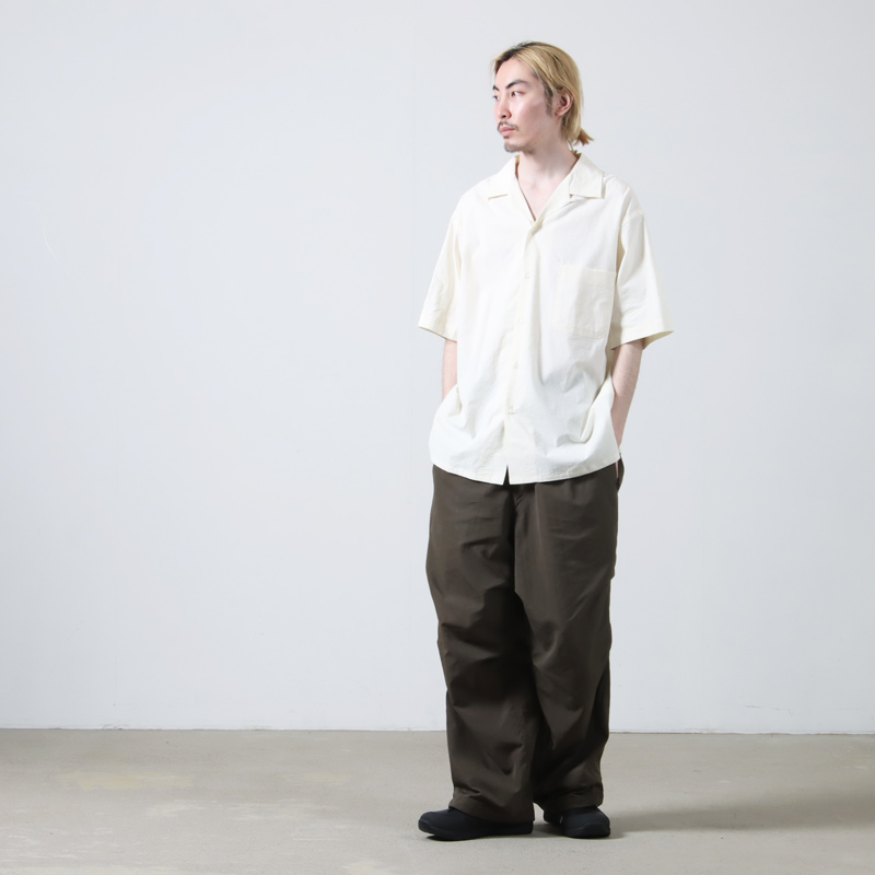 A VONTADE( ܥ󥿡) Open Collar Shirts SS