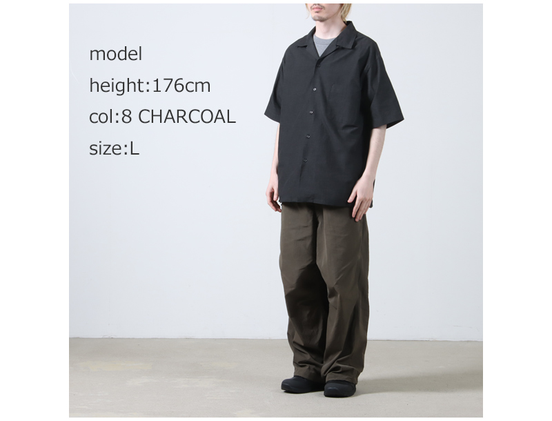 A VONTADE( ܥ󥿡) Open Collar Shirts SS
