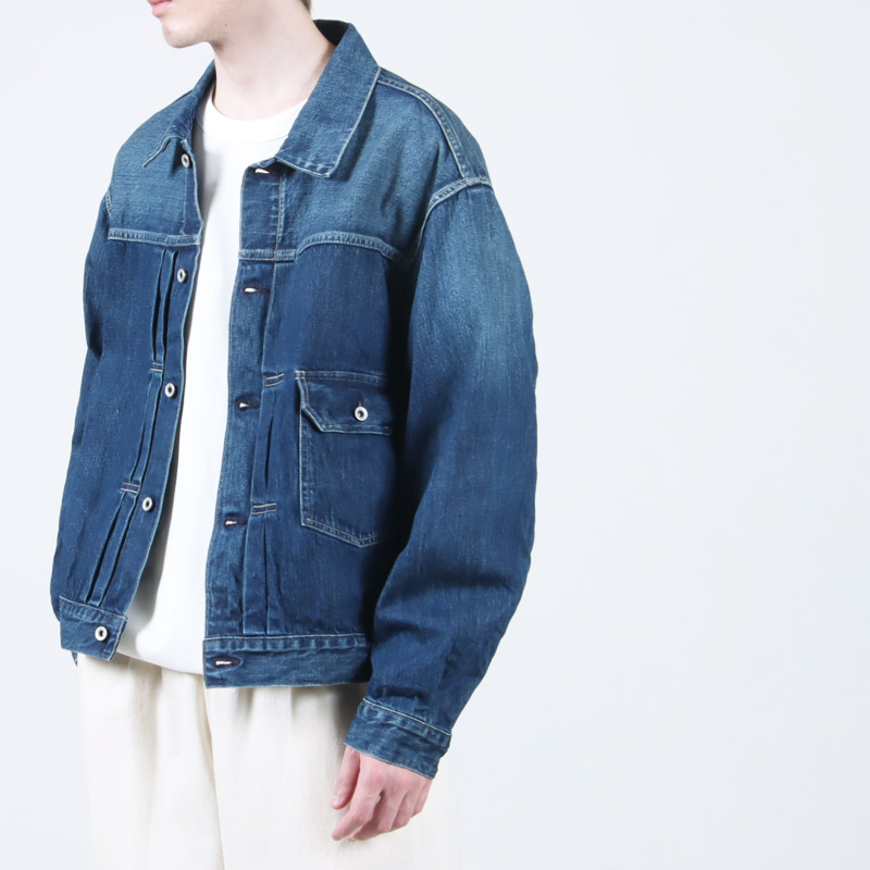 A VONTADE( ܥ󥿡) No.2 Denim Blouse