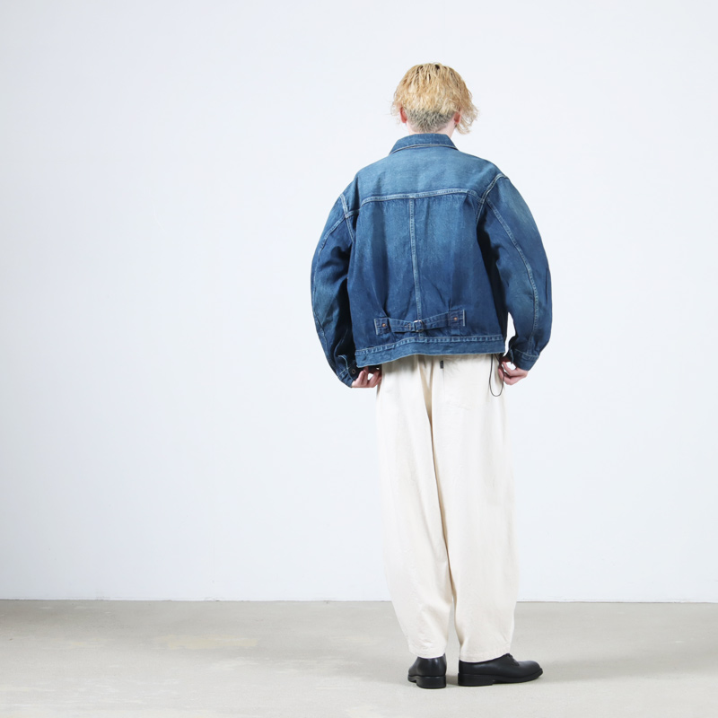 A VONTADE( ܥ󥿡) No.2 Denim Blouse