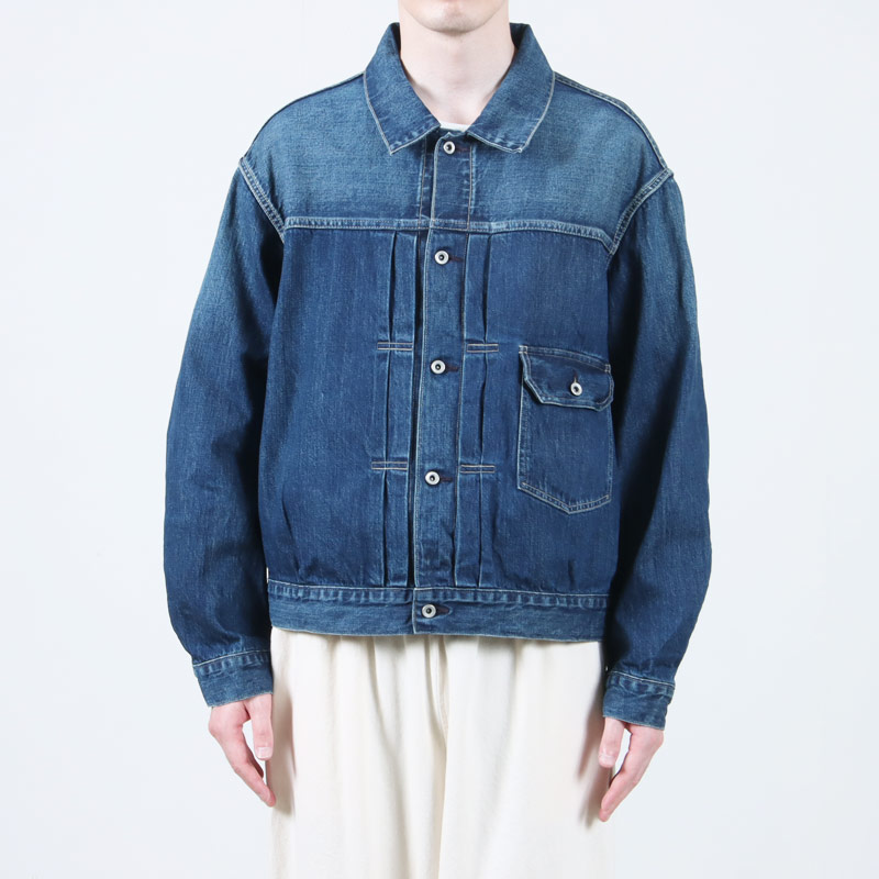 A VONTADE( ܥ󥿡) No.2 Denim Blouse
