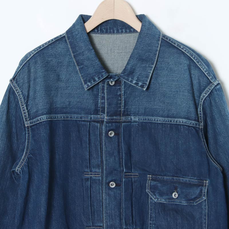 A VONTADE( ܥ󥿡) No.2 Denim Blouse
