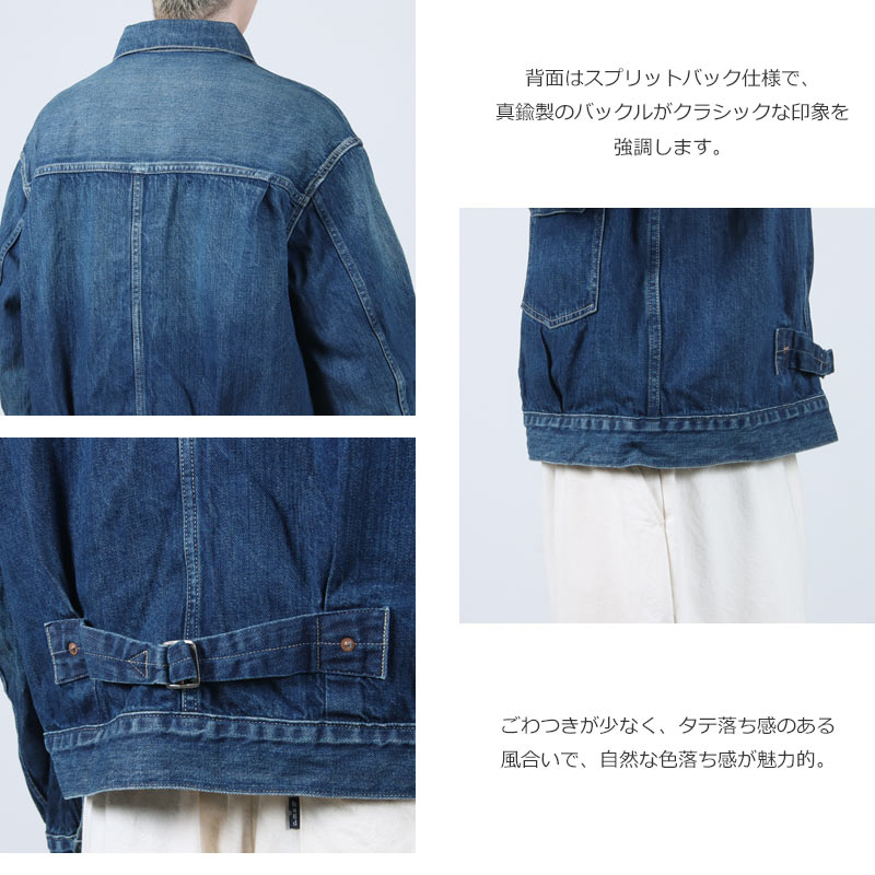 A VONTADE( ܥ󥿡) No.2 Denim Blouse