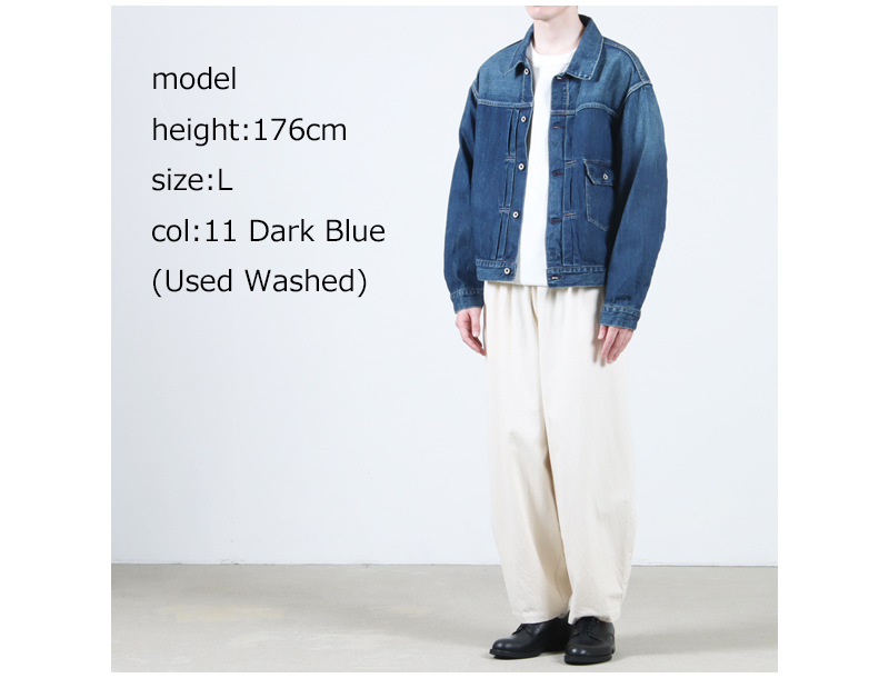 A VONTADE( ܥ󥿡) No.2 Denim Blouse