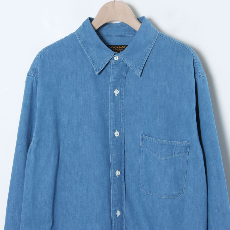 A VONTADE( ܥ󥿡) Weekend Denim Shirts