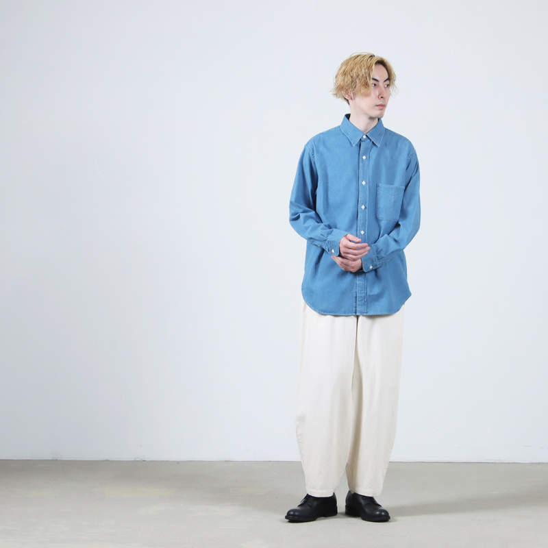 A VONTADE( ܥ󥿡) Weekend Denim Shirts