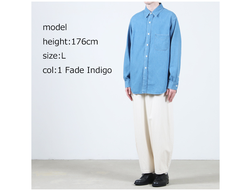 A VONTADE( ܥ󥿡) Weekend Denim Shirts