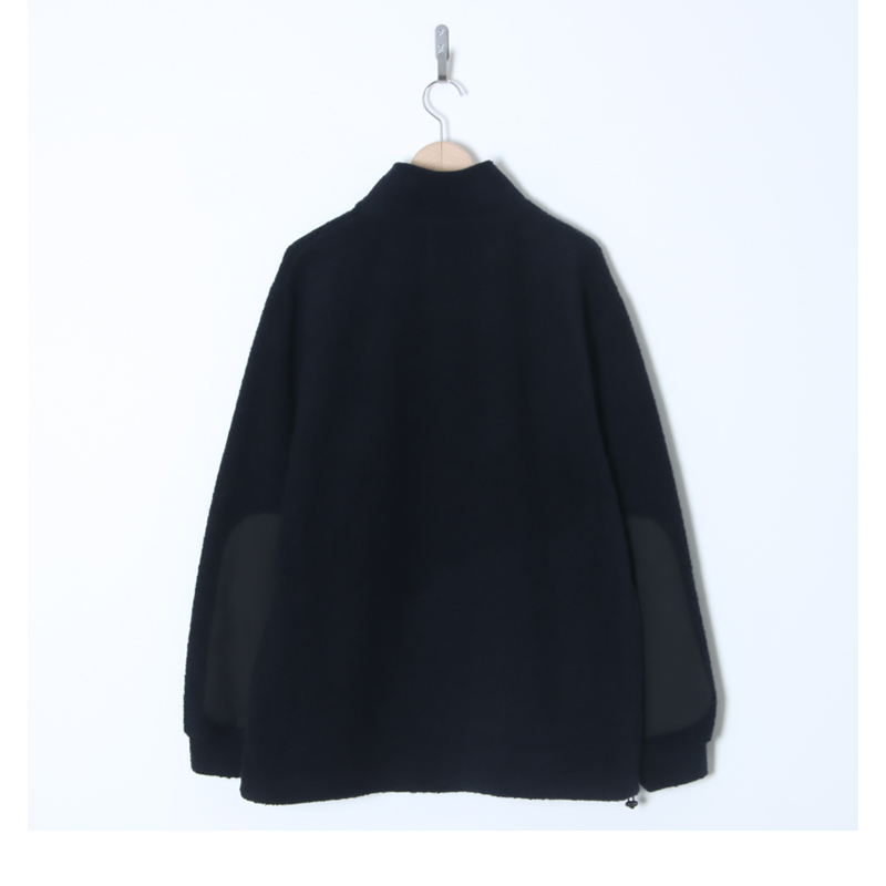A VONTADE(ア ボンタージ) Wool Pile Half Zip Jacket