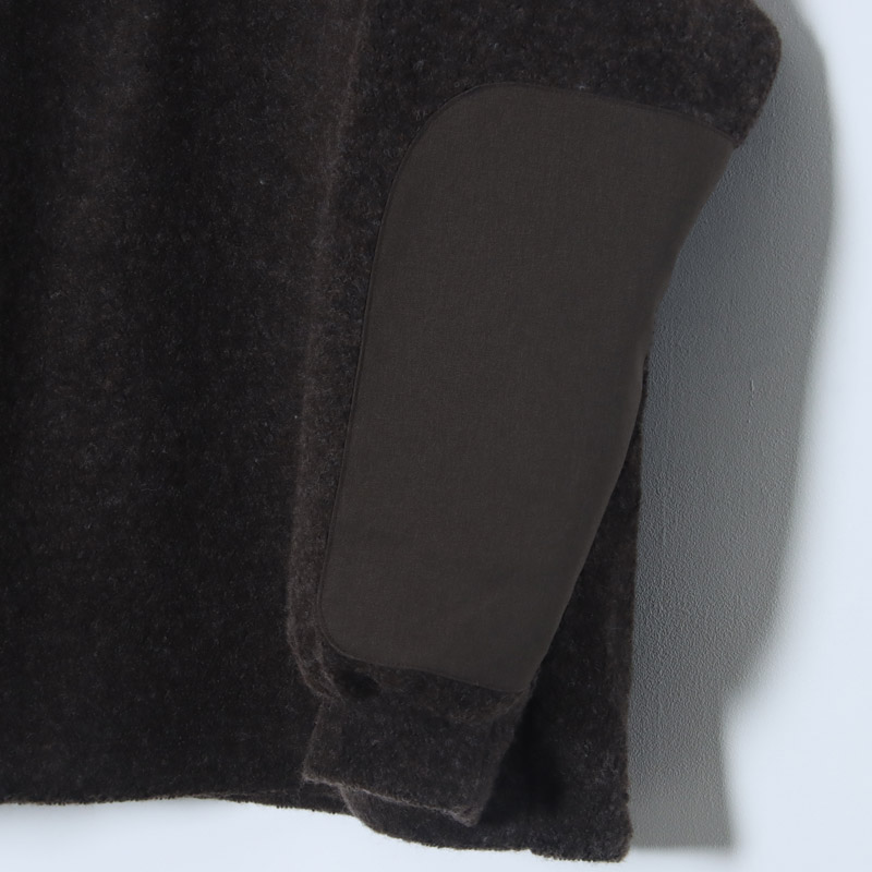 A VONTADE(ア ボンタージ) Wool Pile Half Zip Jacket