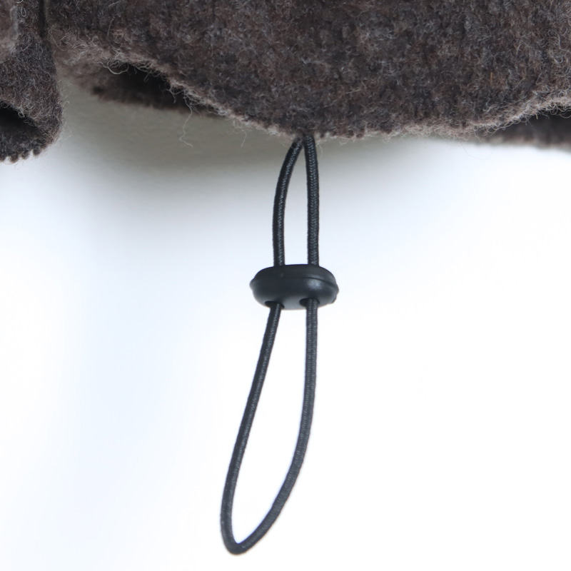 A VONTADE(ア ボンタージ) Wool Pile Half Zip Jacket