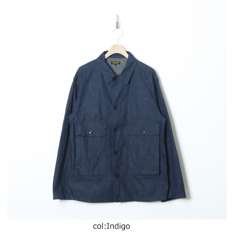 A VONTADE(�� �ܥ󥿡���) Naval Utility Jacket 8oz Denim