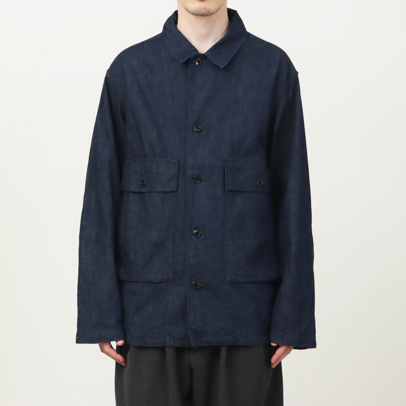 A VONTADE(�� �ܥ󥿡���) Naval Utility Jacket 8oz Denim