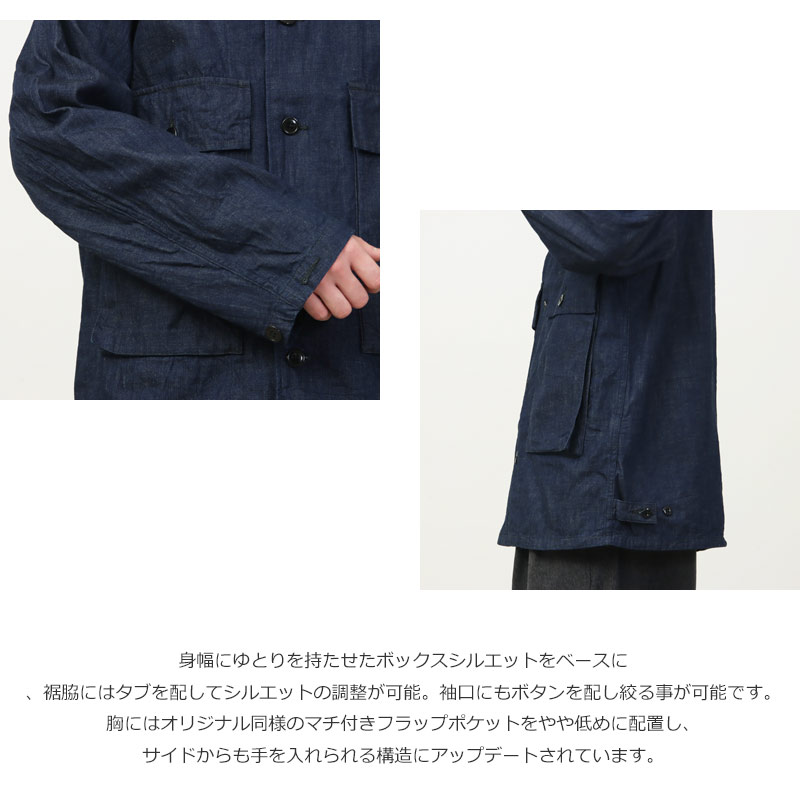 A VONTADE(�� �ܥ󥿡���) Naval Utility Jacket 8oz Denim