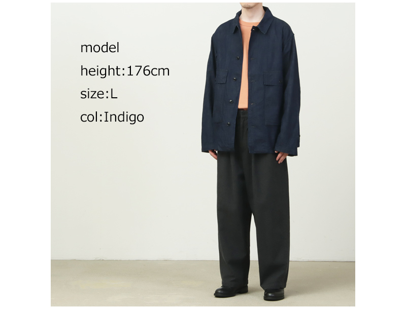 A VONTADE(�� �ܥ󥿡���) Naval Utility Jacket 8oz Denim