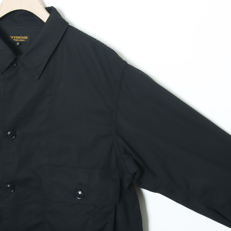 A VONTADE(�� �ܥ󥿡���) Naval Utility Jacket Organic Cotton Poplin