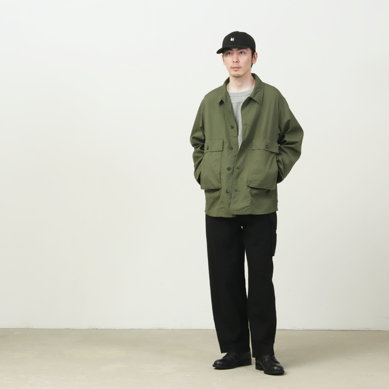 A VONTADE(�� �ܥ󥿡���) Naval Utility Jacket Organic Cotton Poplin
