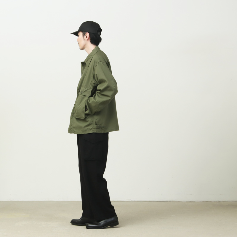 A VONTADE(�� �ܥ󥿡���) Naval Utility Jacket Organic Cotton Poplin