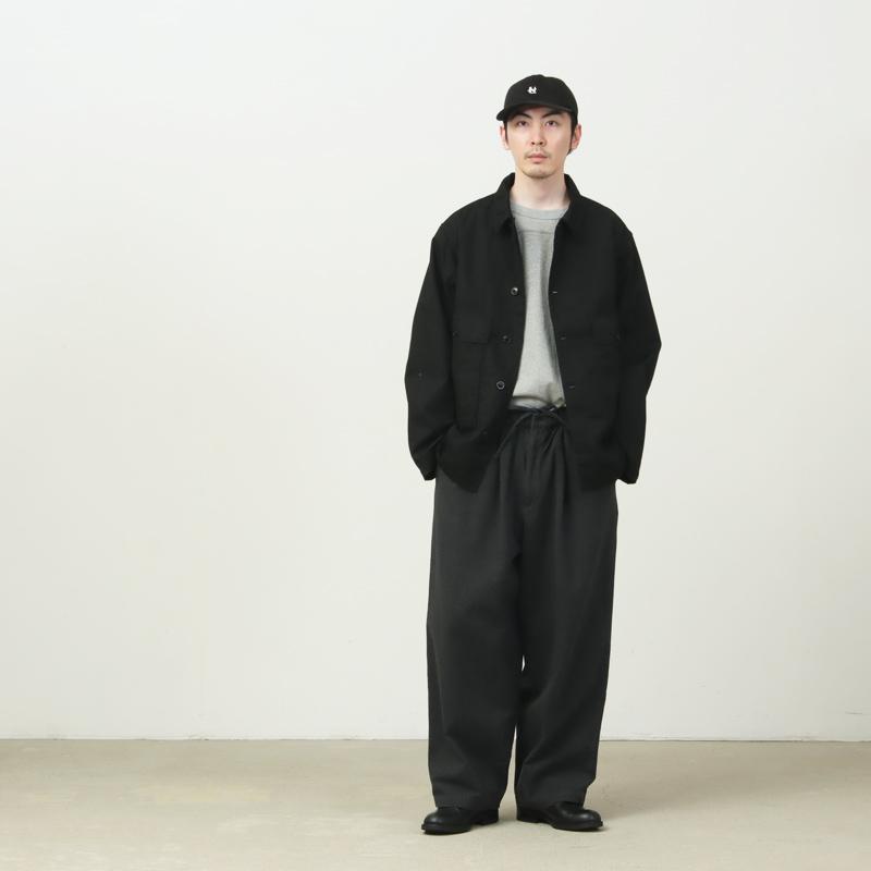 A VONTADE(�� �ܥ󥿡���) Naval Utility Jacket Organic Cotton Poplin