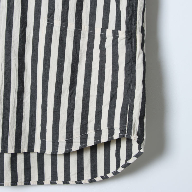 A VONTADE(�� �ܥ󥿡���) Gardener Apron Shirts LS OG Cotton/Linen Hard Twist Weaher