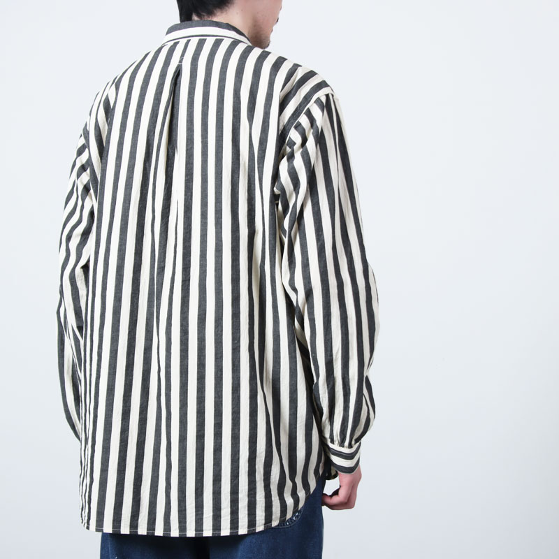 A VONTADE(�� �ܥ󥿡���) Gardener Apron Shirts LS OG Cotton/Linen Hard Twist Weaher