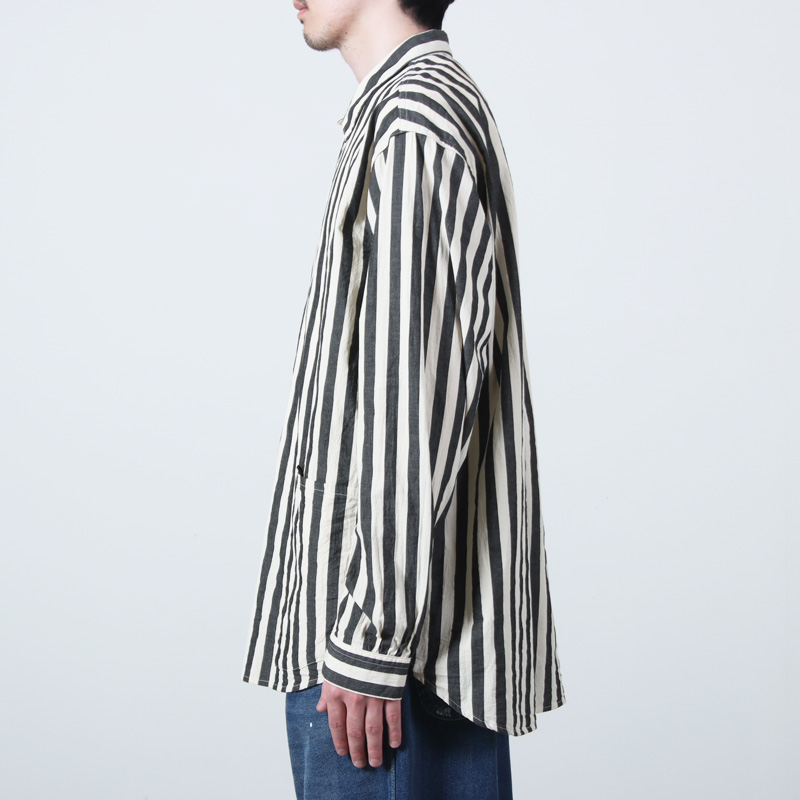 A VONTADE(�� �ܥ󥿡���) Gardener Apron Shirts LS OG Cotton/Linen Hard Twist Weaher