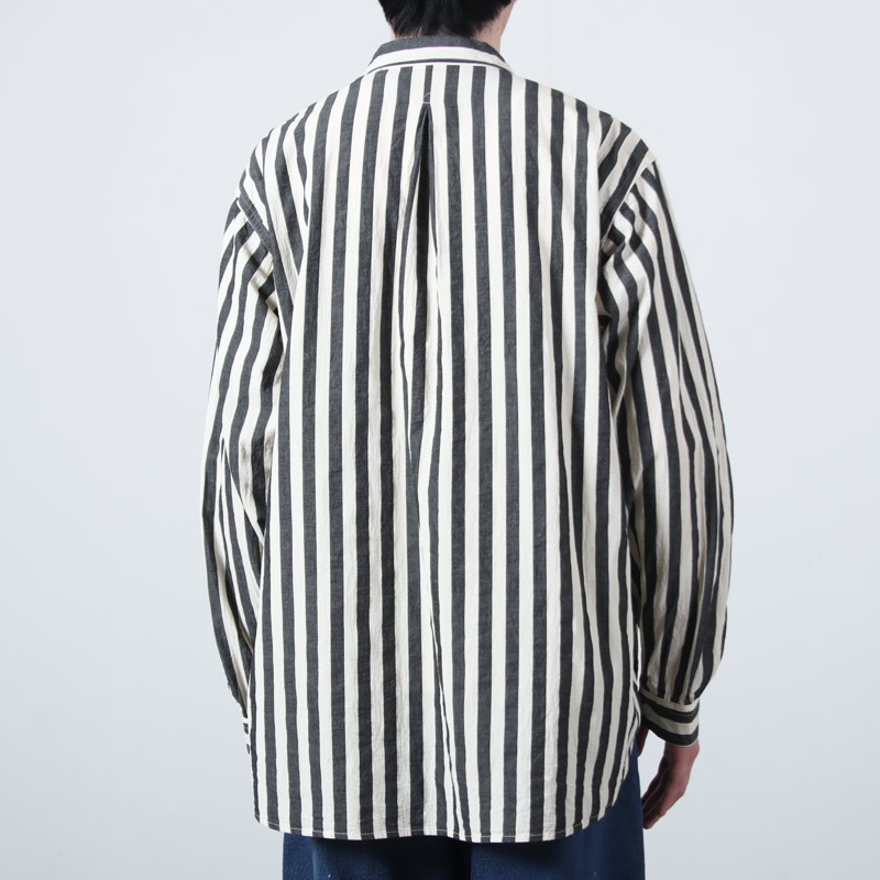 A VONTADE(�� �ܥ󥿡���) Gardener Apron Shirts LS OG Cotton/Linen Hard Twist Weaher