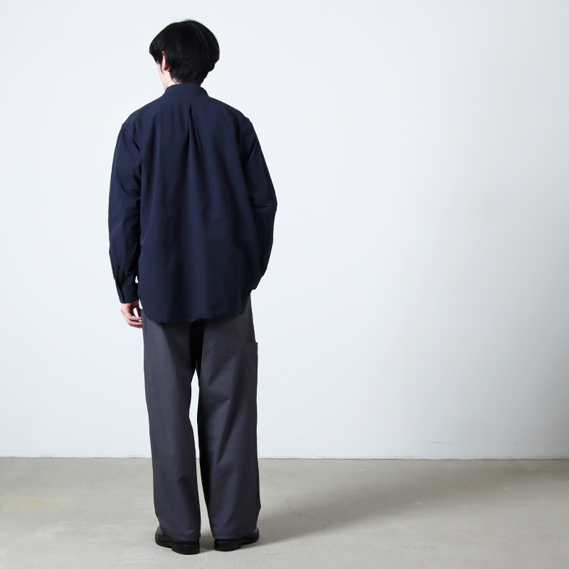 A VONTADE(�� �ܥ󥿡���) Gardener Apron Shirts LS OG Cotton/Linen Hard Twist Weaher