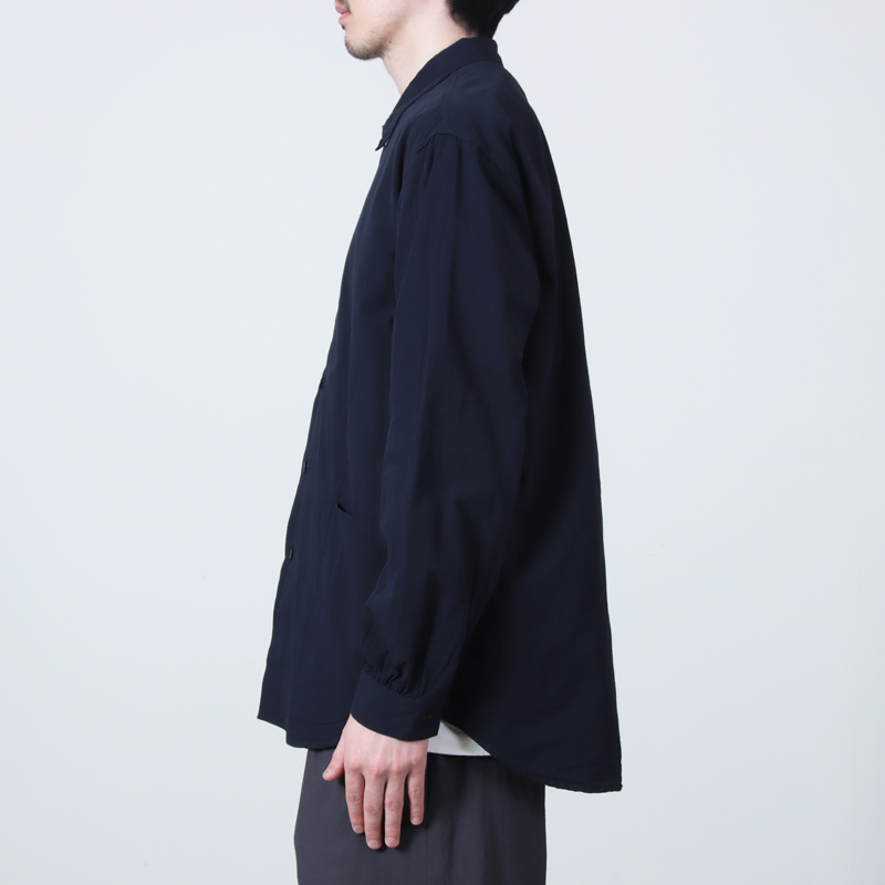 A VONTADE(�� �ܥ󥿡���) Gardener Apron Shirts LS OG Cotton/Linen Hard Twist Weaher