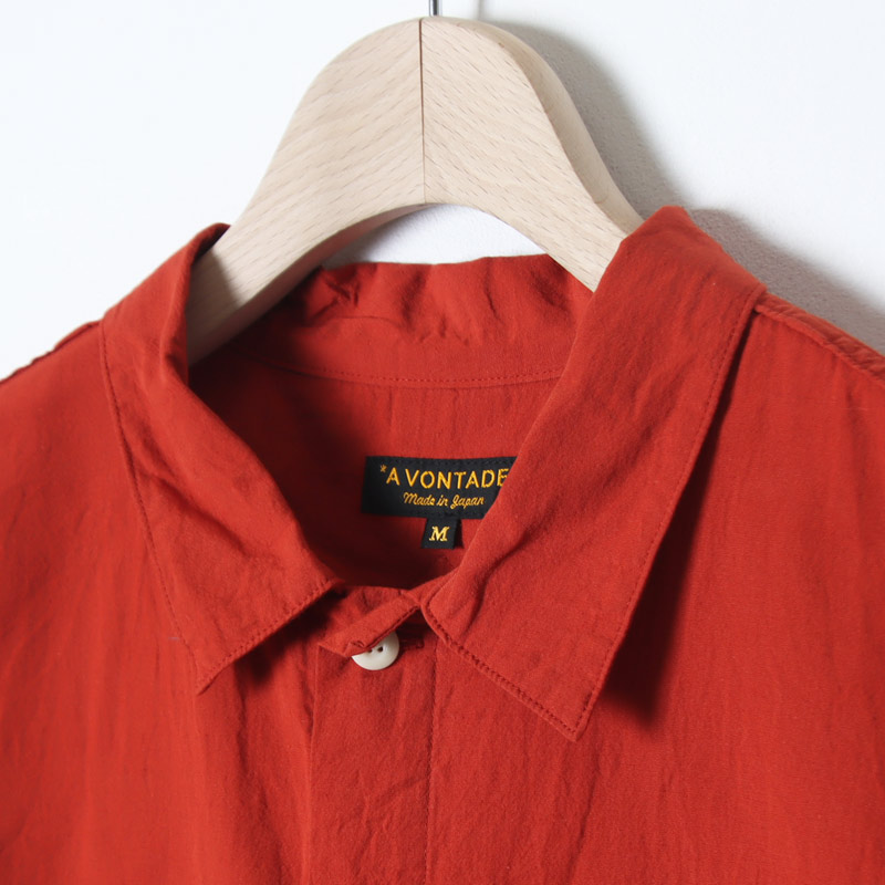 A VONTADE(�� �ܥ󥿡���) Gardener Apron Shirts LS OG Cotton/Linen Hard Twist Weaher