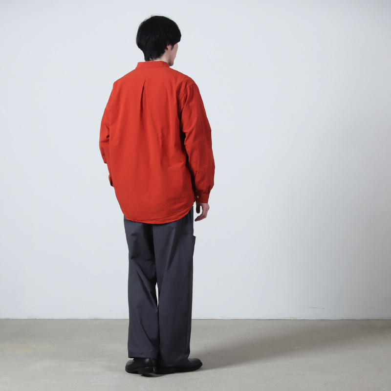 A VONTADE(�� �ܥ󥿡���) Gardener Apron Shirts LS OG Cotton/Linen Hard Twist Weaher