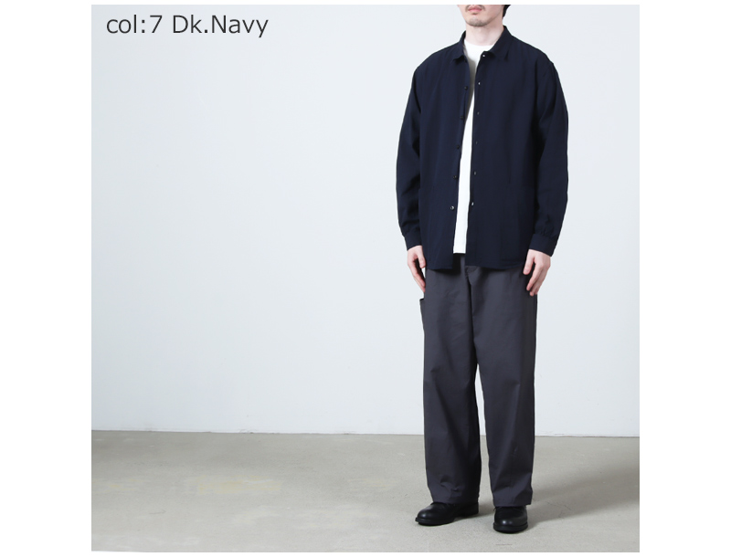 A VONTADE(�� �ܥ󥿡���) Gardener Apron Shirts LS OG Cotton/Linen Hard Twist Weaher