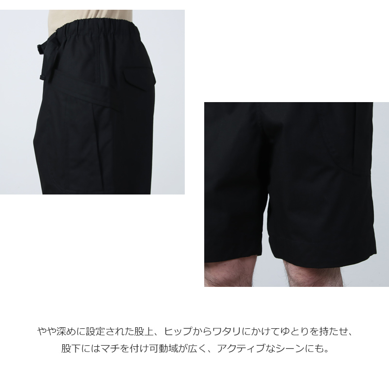 A VONTADE(�� �ܥ󥿡���) Fatigue Shorts #Black