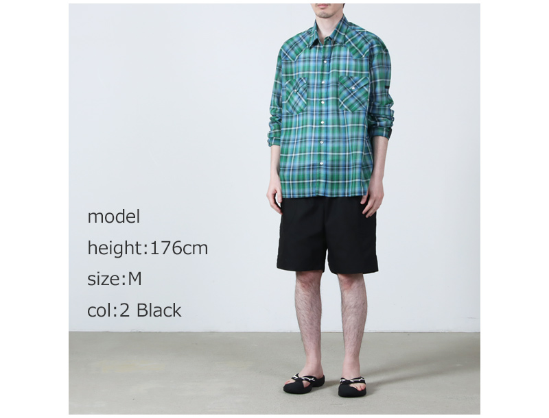 A VONTADE(�� �ܥ󥿡���) Fatigue Shorts #Black