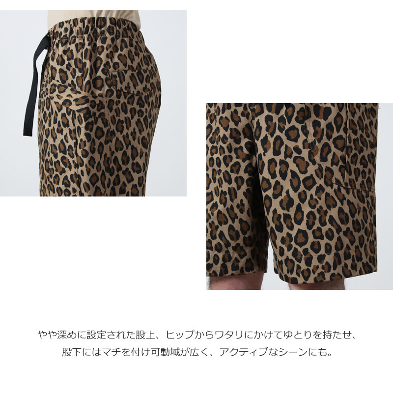 A VONTADE(�� �ܥ󥿡���) Fatigue Shorts #Leopard