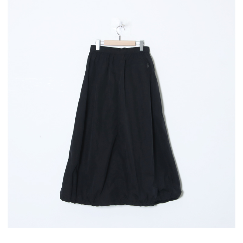 AXESQUIN() NYLON TAFFTA EASY SKIRT