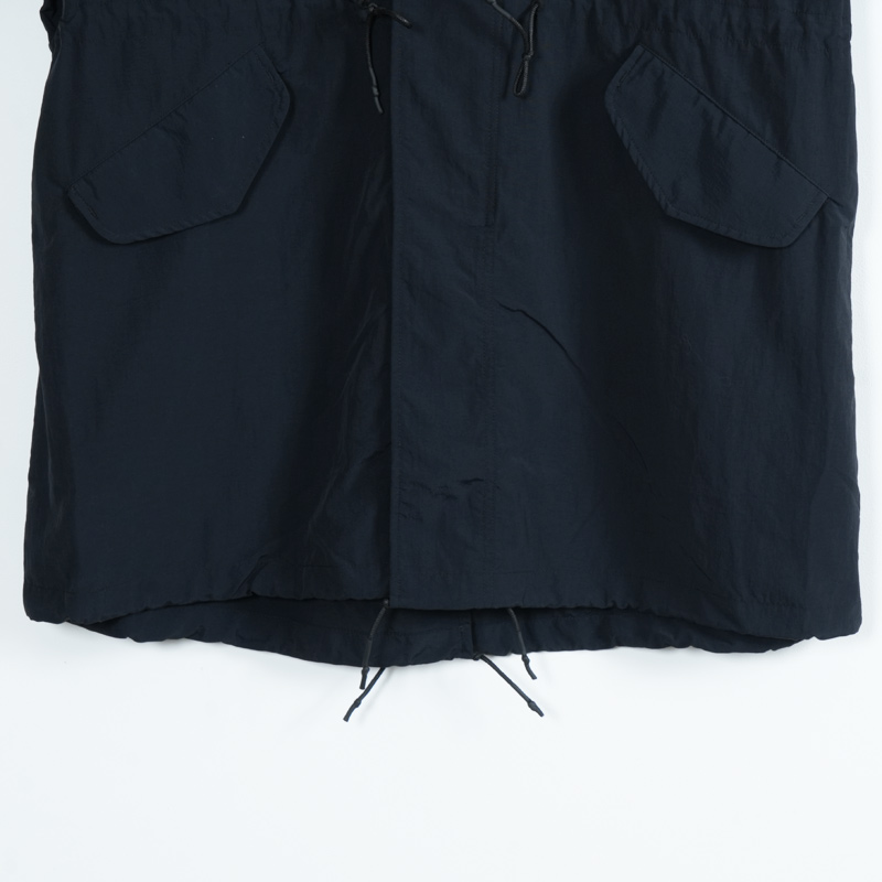 AXESQUIN(����������������) TASLAN NYLON COLLARLESS COAT