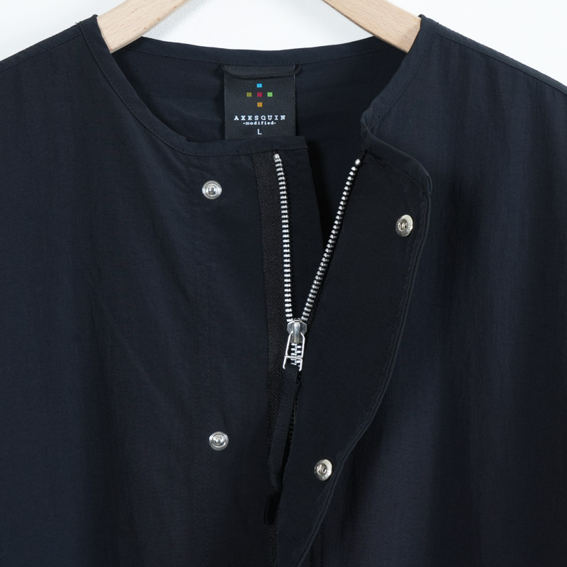 AXESQUIN(����������������) TASLAN NYLON COLLARLESS COAT