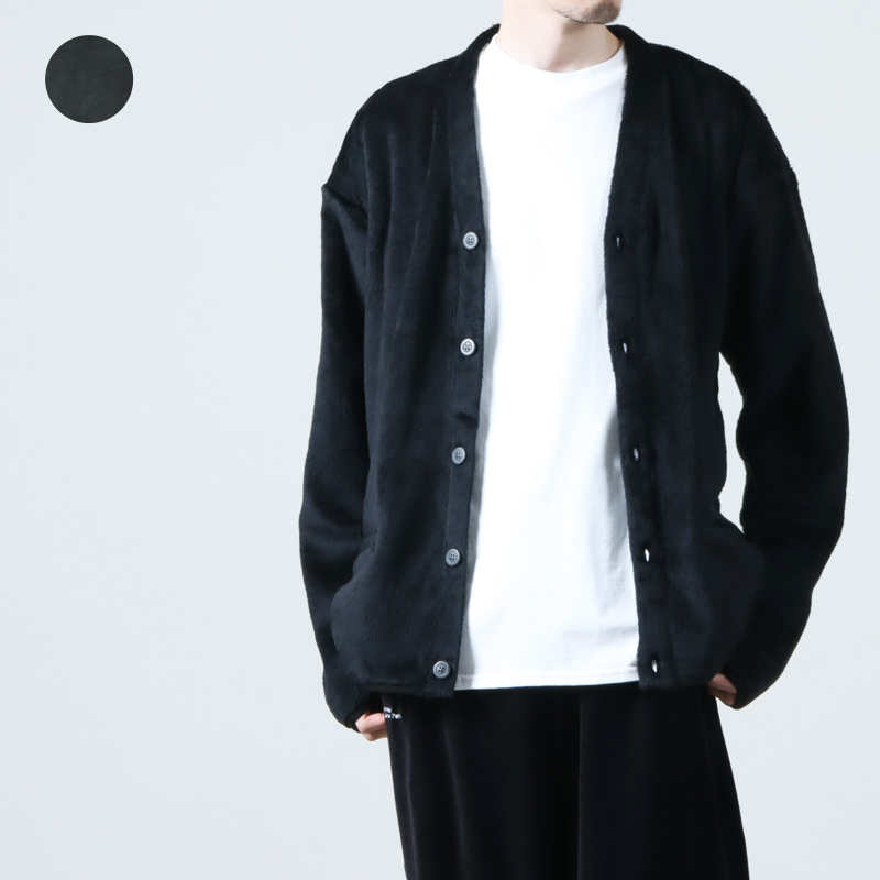 AXESQUIN () POLARTEC HIGH LOFT BUTTON CARDIGAN 2.0